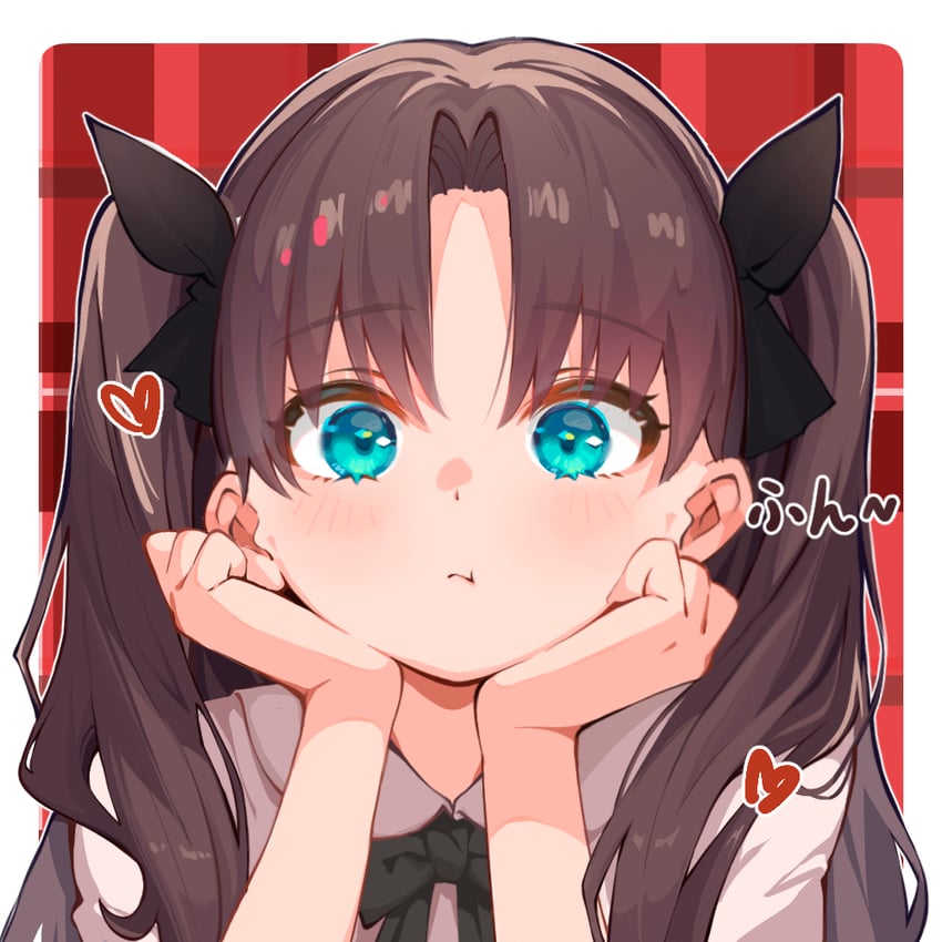 tohsaka rin (fate and 1 more) drawn by ricia39