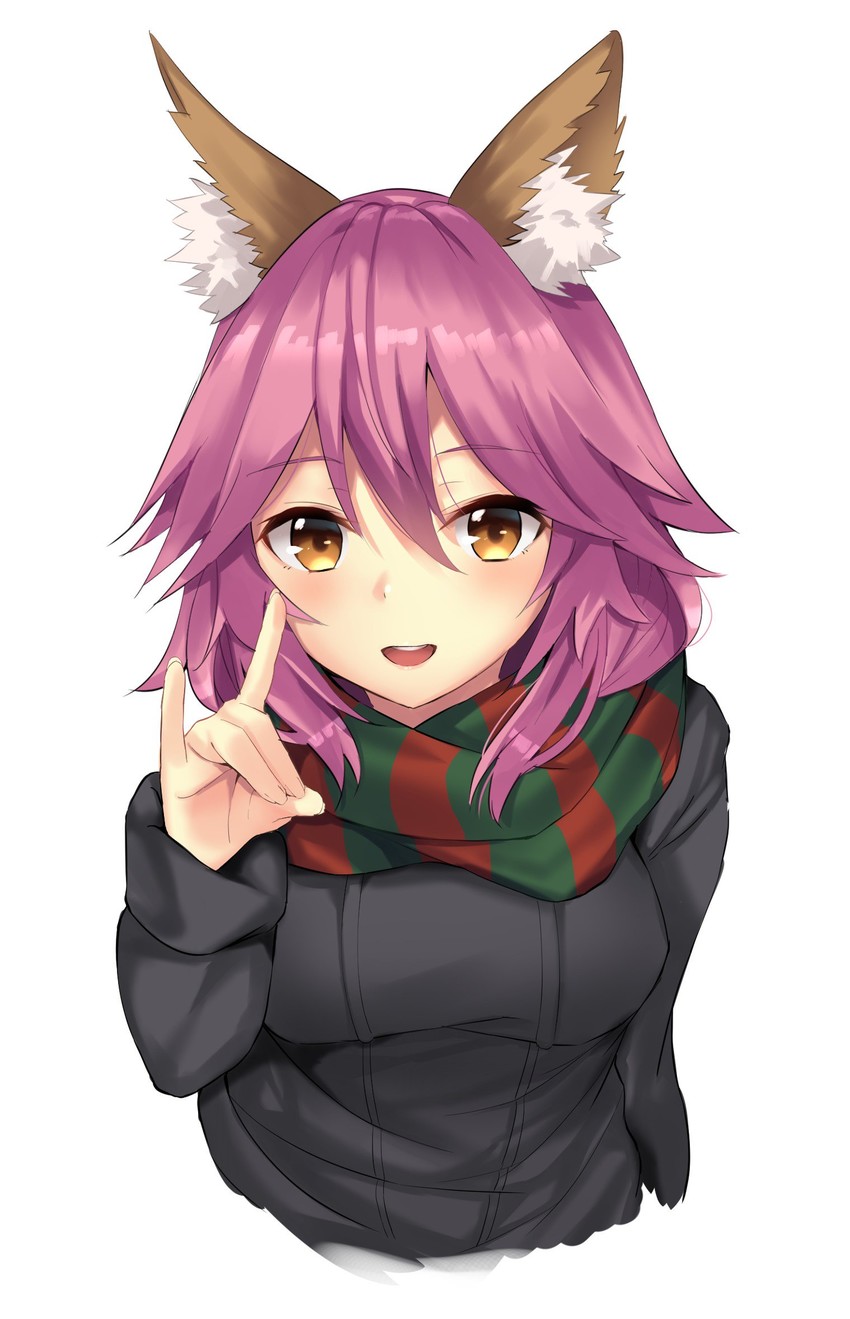 tamamo and tamamo no mae (fate and 1 more) drawn by suiroh_(shideoukami)