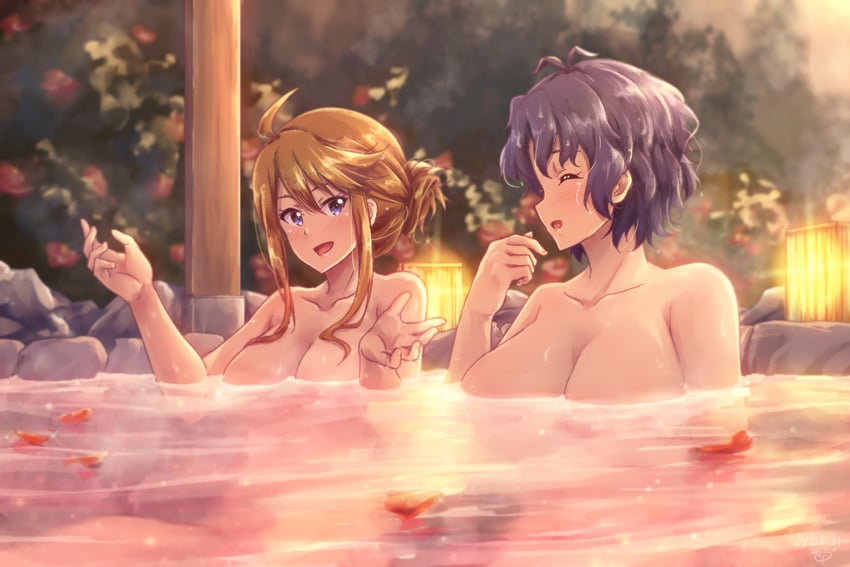 toyokawa fuka and tokoro megumi (idolmaster and 2 more) drawn by sokura_(mellow)