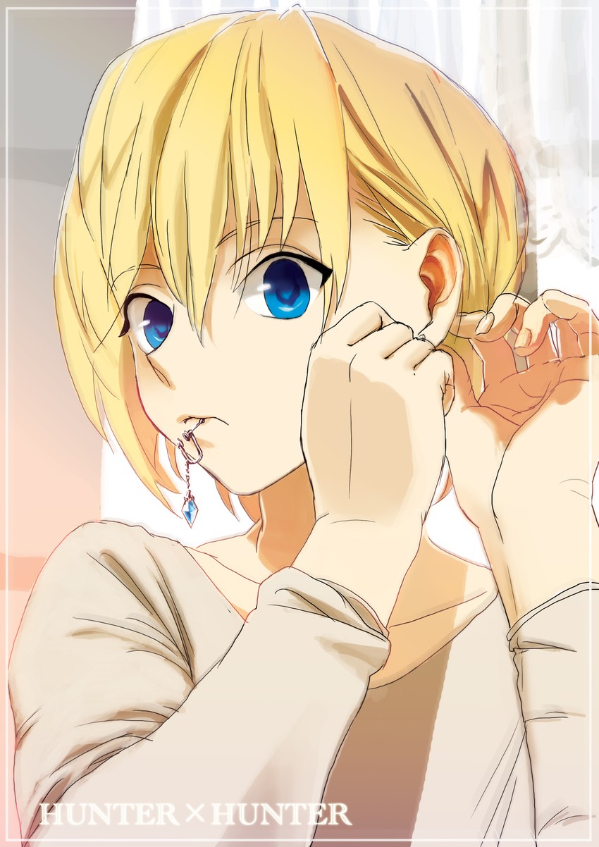 kurapika (hunter x hunter) drawn by izuo