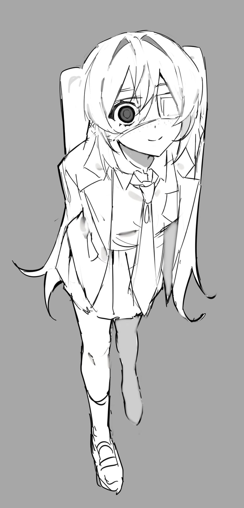 hatsune miku (vocaloid and 1 more) drawn by odjisanhonpo