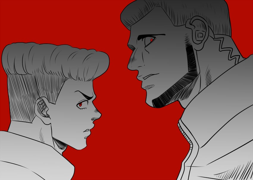 babimyna and furykov (hunter x hunter) drawn by history1357