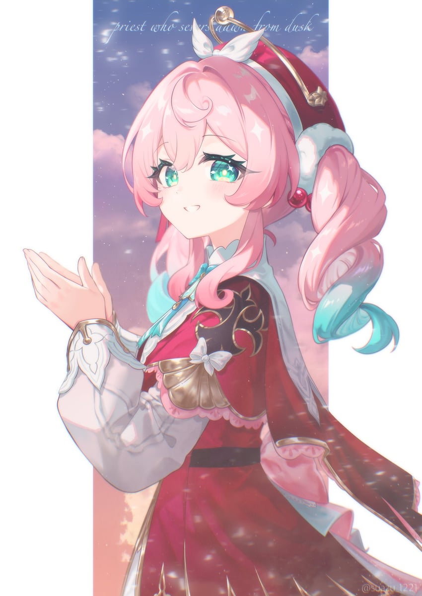 hyacine (honkai and 1 more) drawn by suajeu_1221