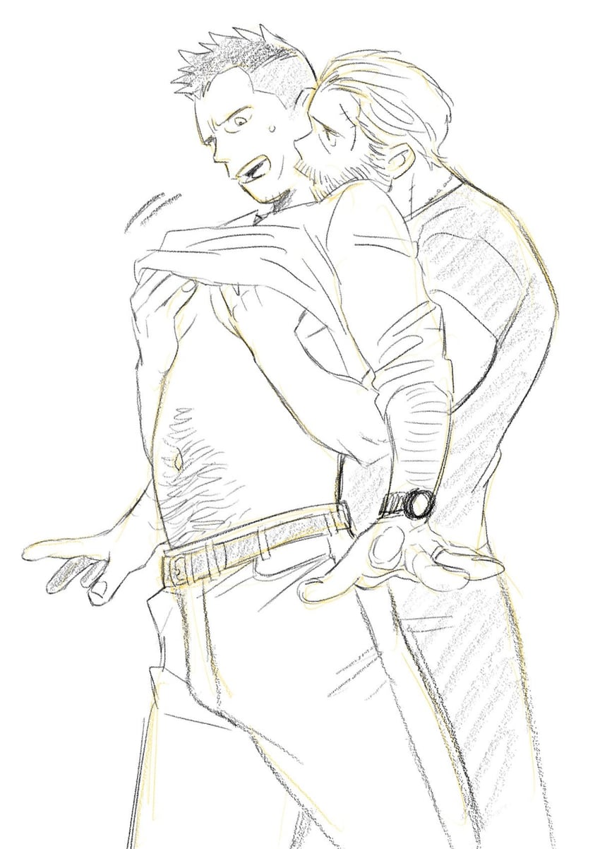 jan and jackson (wrath of man) drawn by dickfish_(fishismdick)