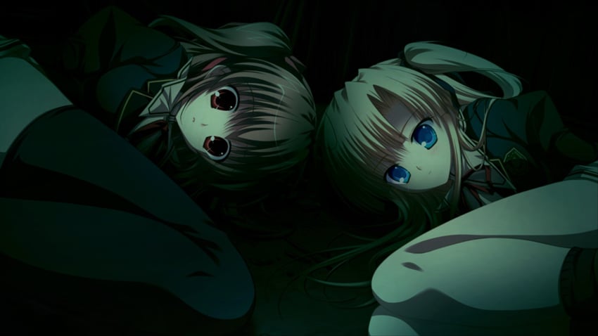 sannomiya louise yui and toba mashiro (root double -before crime after days-)