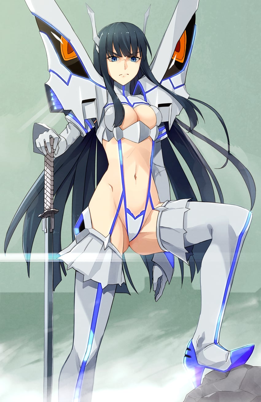 kiryuuin satsuki and junketsu (kill la kill) drawn by prime_(prime_tw)