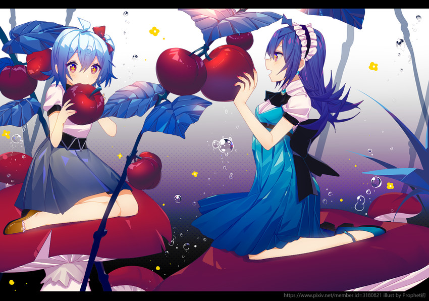 bili girl 33 and bili girl 22 (bilibili) drawn by prophet_chu