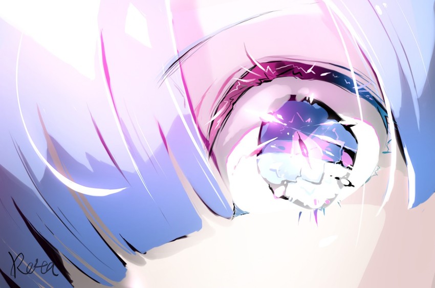 rem (re:zero kara hajimeru isekai seikatsu) drawn by hoshizaki_reita