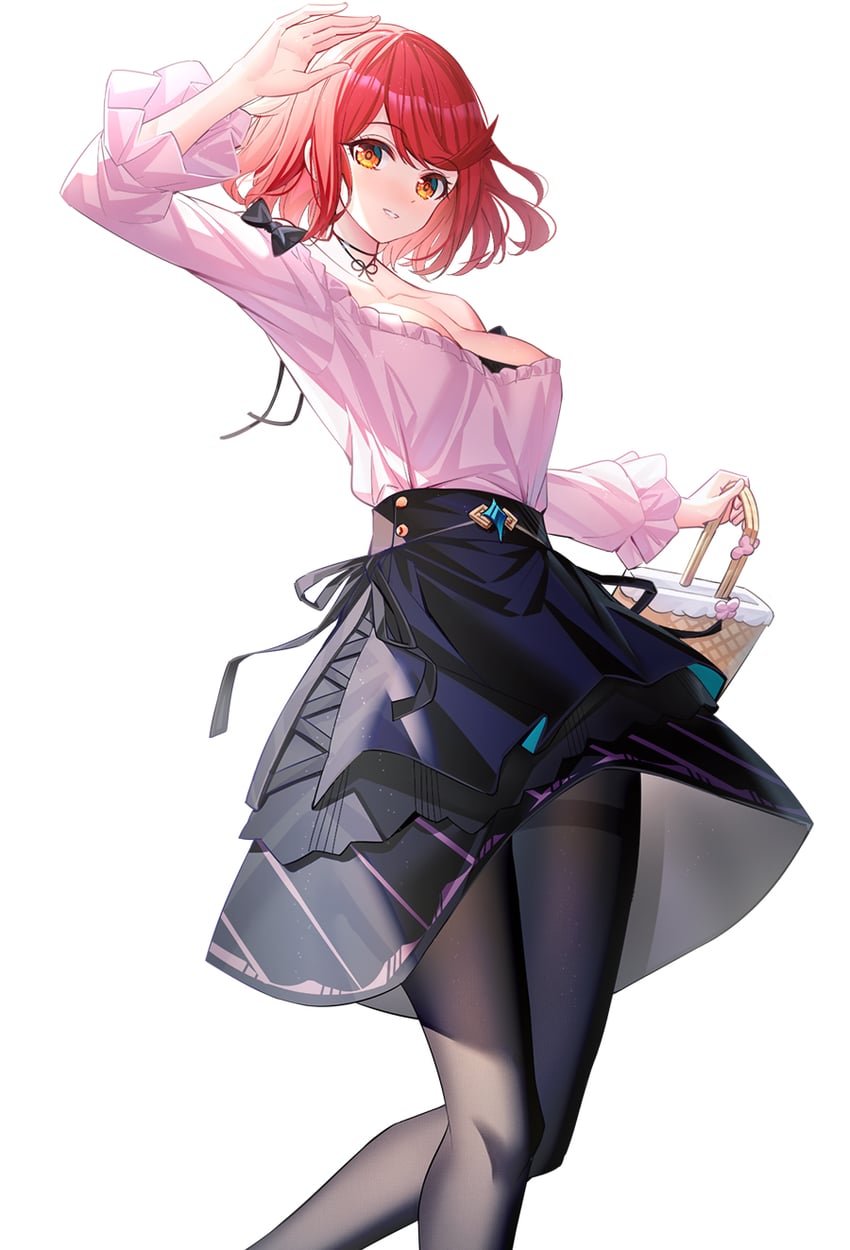 pyra (xenoblade chronicles and 1 more) drawn by ririko_(zhuoyandesailaer)