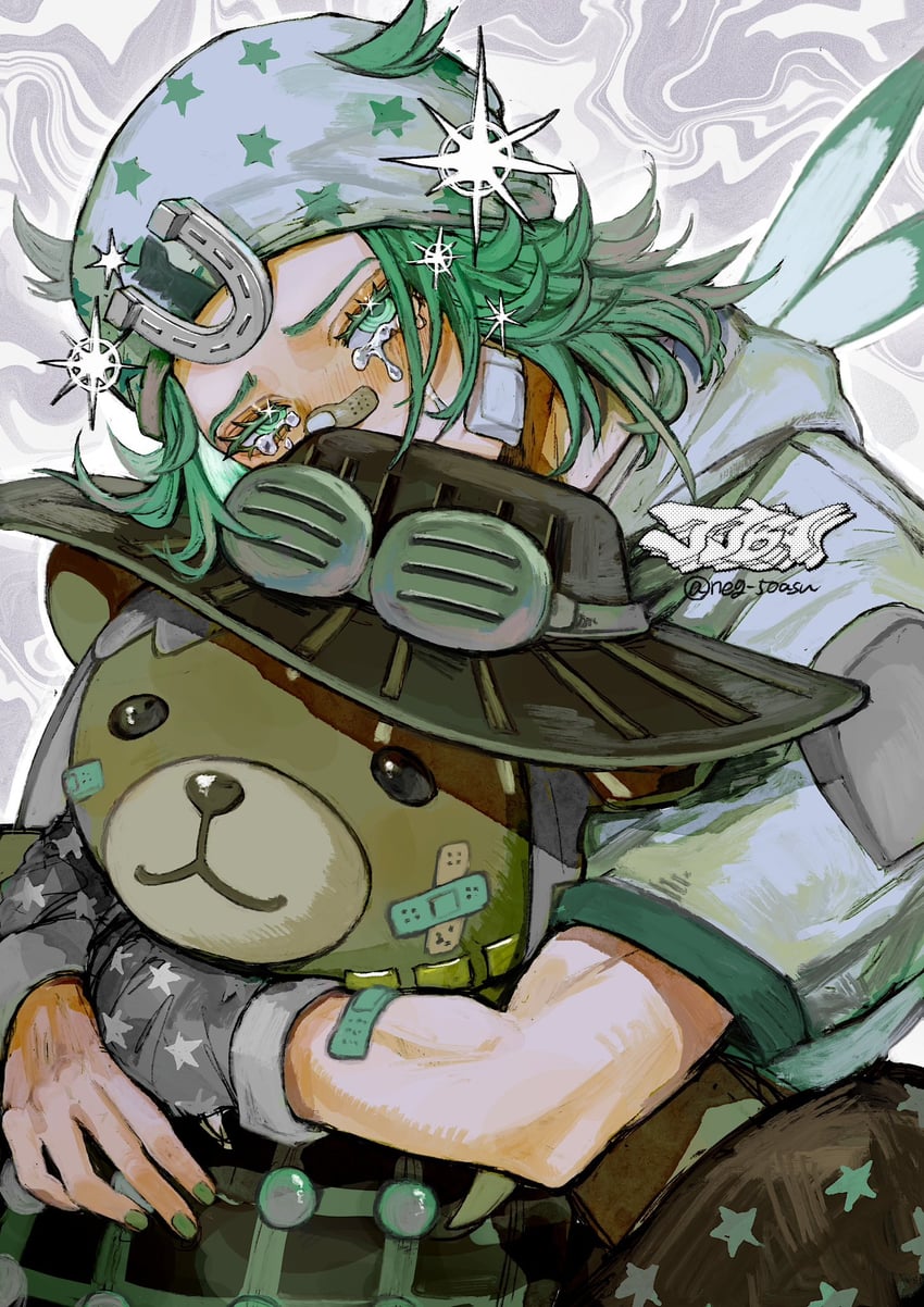 johnny joestar and gyro zeppeli (jojo no kimyou na bouken and 1 more) drawn by neg_50asu