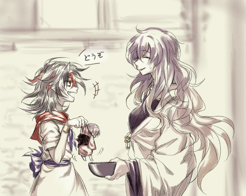 hijiri byakuren, kijin seija, and sukuna shinmyoumaru (touhou) drawn by yudaoshan