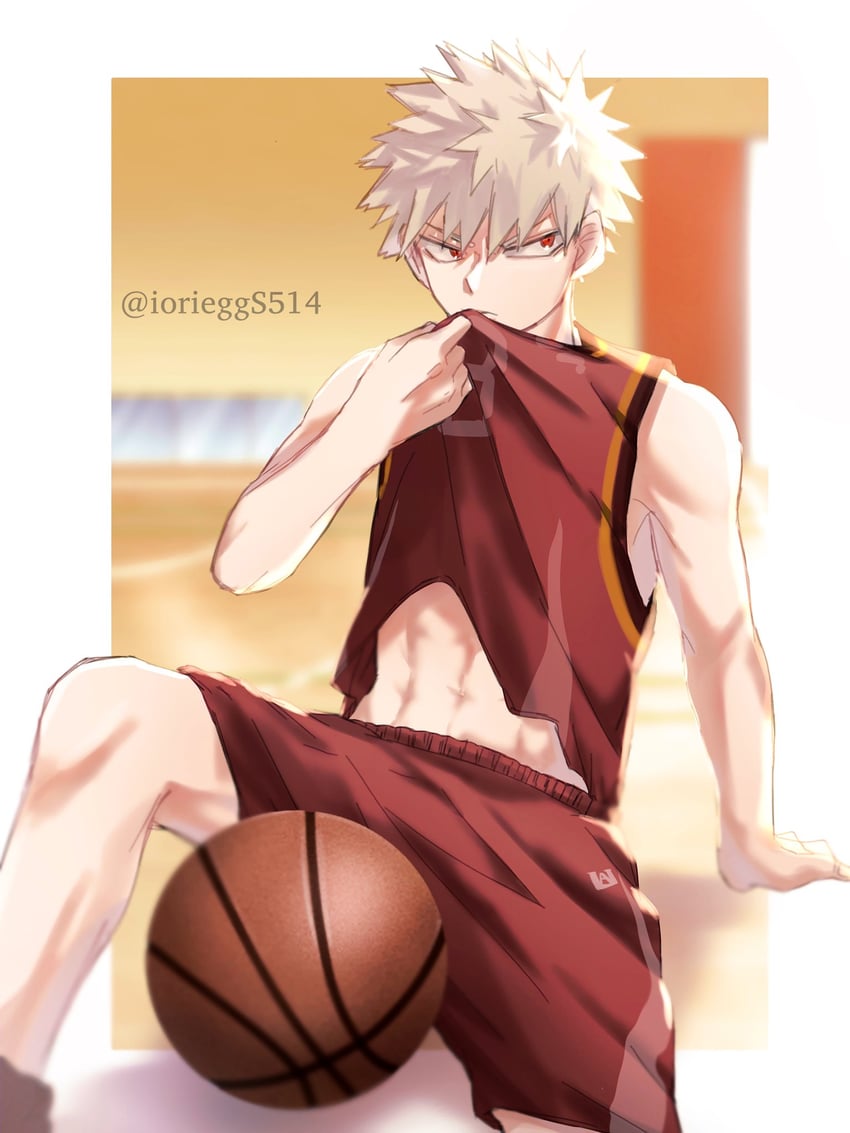 bakugou katsuki (boku no hero academia) drawn by iorieggs514