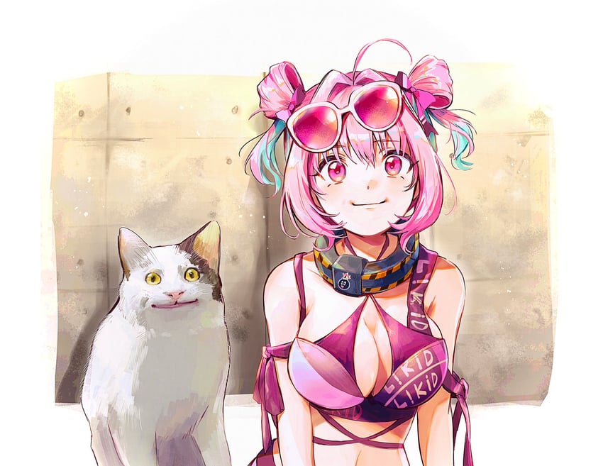 yumemi riamu (idolmaster and 2 more) drawn by hamachamu
