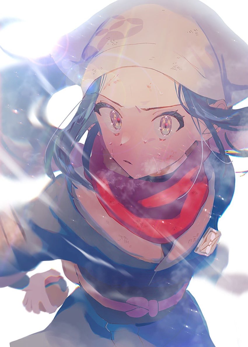 akari (pokemon and 1 more) drawn by p0ke_a0210