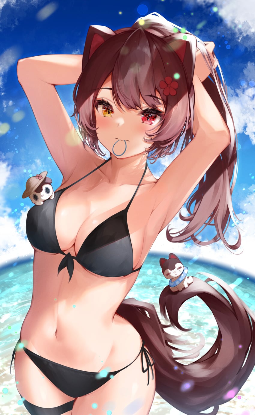 inui toko and banken (nijisanji) drawn by nagori0127