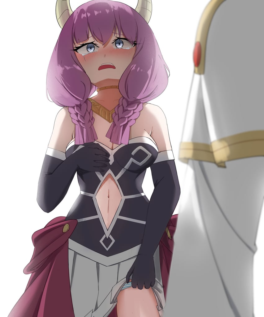frieren and aura (sousou no frieren) drawn by sci_(31134306)