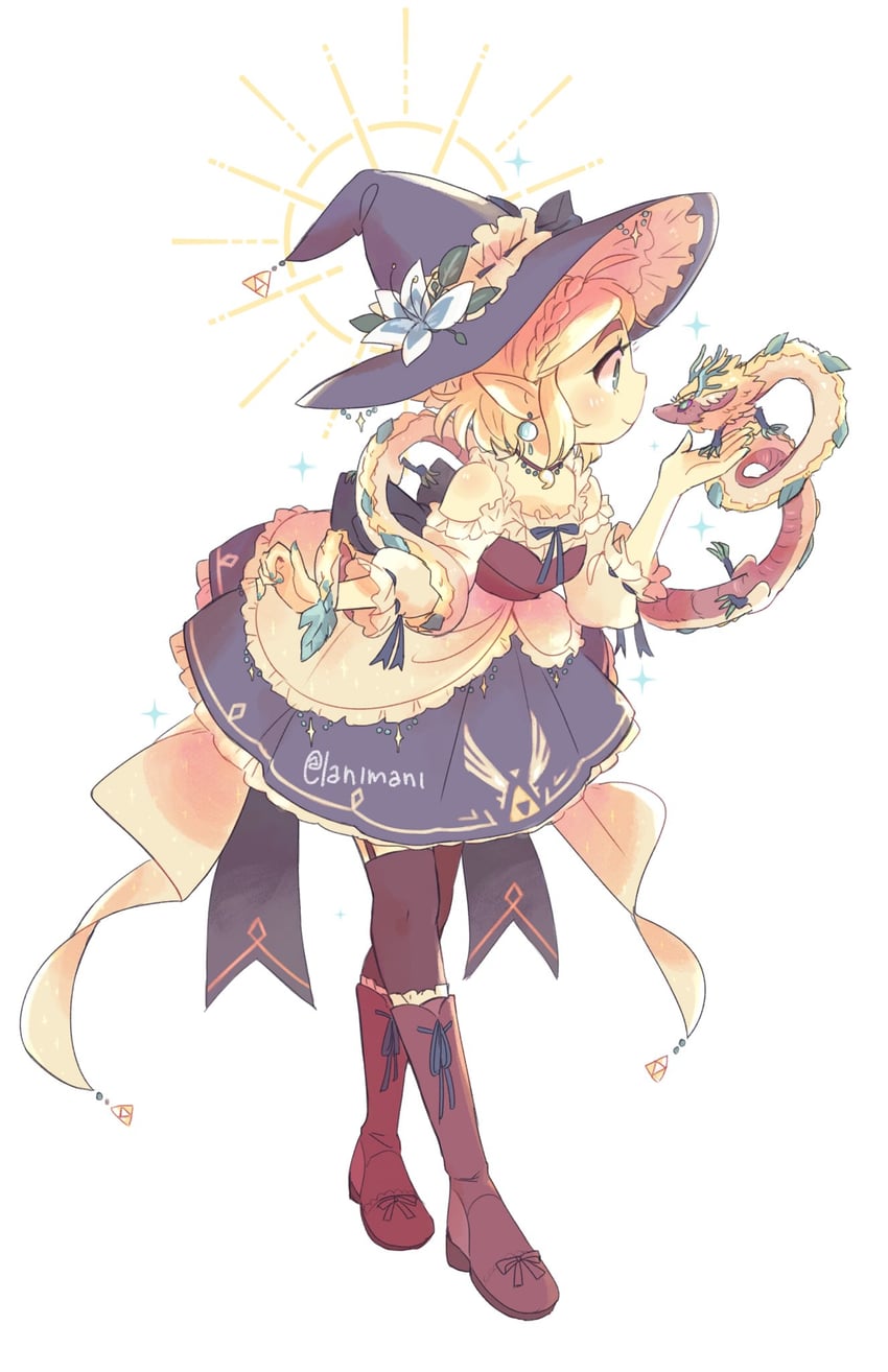 princess zelda and light dragon (the legend of zelda and 1 more) drawn by lanimani