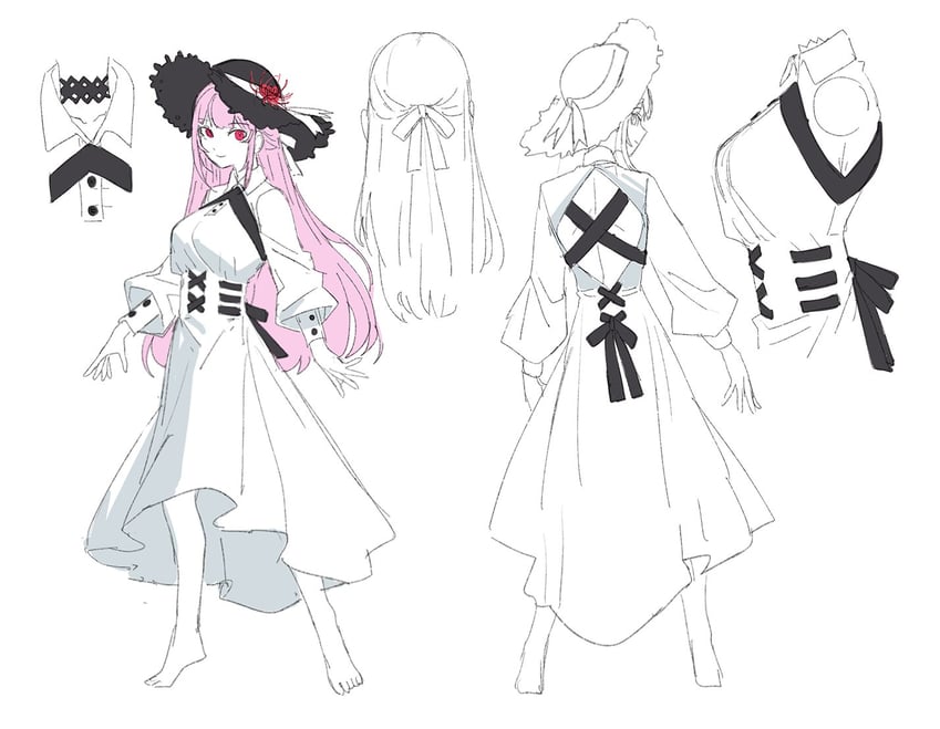 mori calliope (hololive and 1 more) drawn by quasarcake