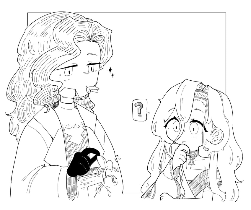 37 and tooth fairy (reverse:1999) drawn by daku_k