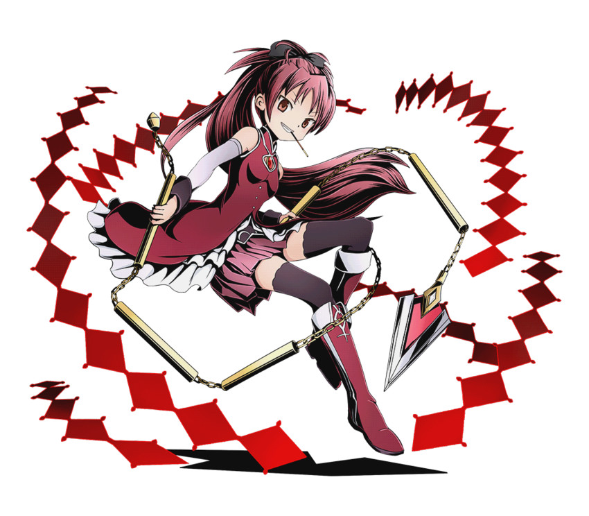 sakura kyoko (mahou shoujo madoka magica and 1 more) drawn by ucmm