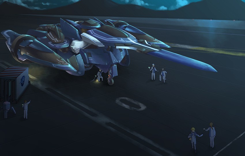 graham aker, billy katagiri, and brave commander test type (gundam and 2 more) drawn by temurei_(vovovov)
