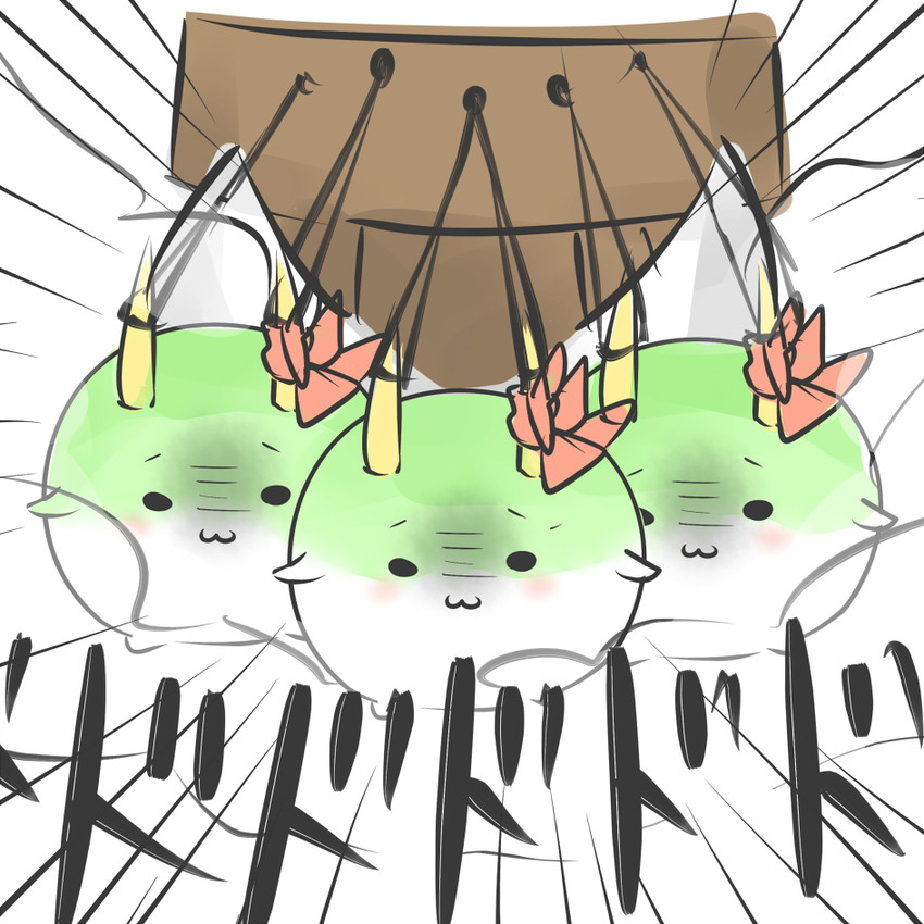 kamishirasawa keine and ex-keine (touhou) drawn by rebecca_(keinelove)