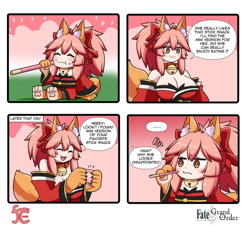 tamamo and tamamo cat (fate and 1 more) drawn by keita_naruzawa