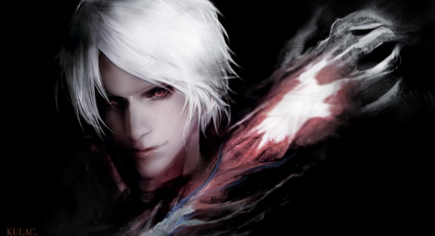 nero (devil may cry and 1 more) drawn by momokulala