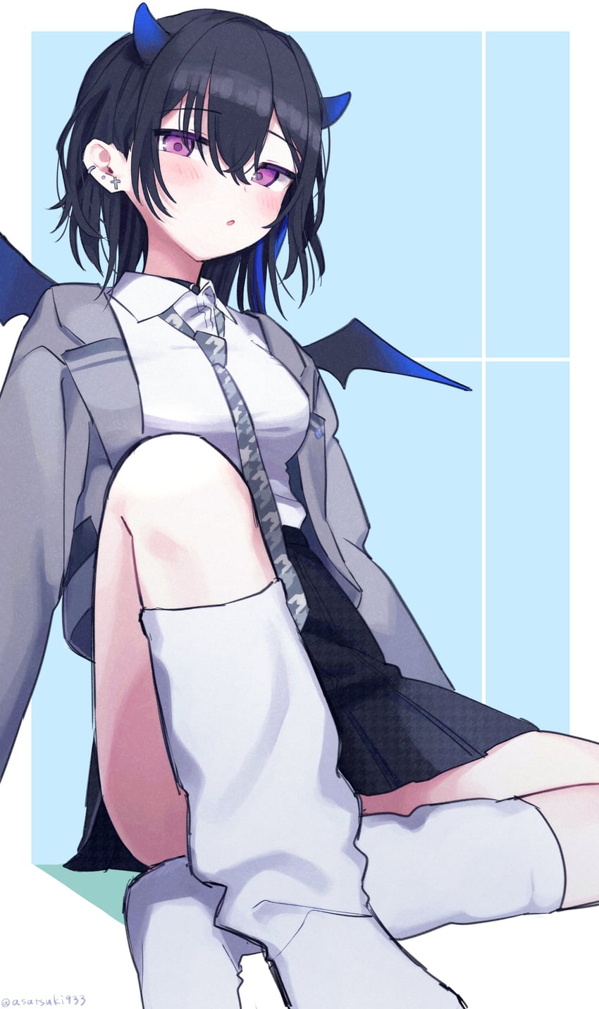 ichinose uruha (vspo! and 1 more) drawn by asatsuki933