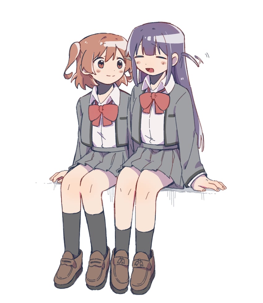 aijou karen and tsuyuzaki mahiru (shoujo kageki revue starlight) drawn by rei931218