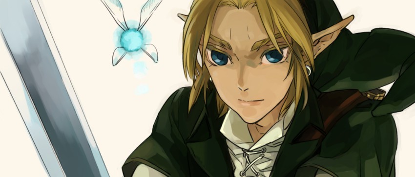 link and navi (the legend of zelda and 1 more) drawn by nazuna_higurasi