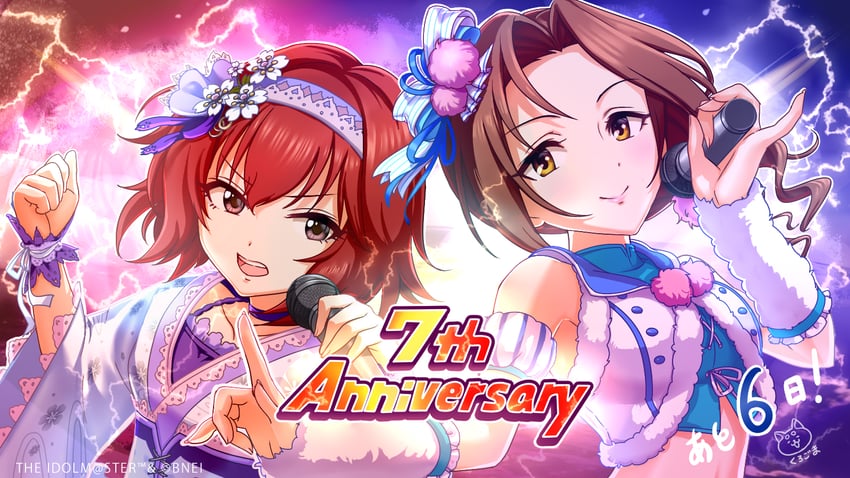 kawashima mizuki and murakami tomoe (idolmaster and 2 more)