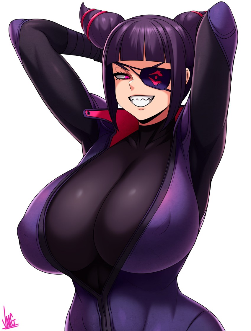 han juri (street fighter and 1 more) drawn by jmg
