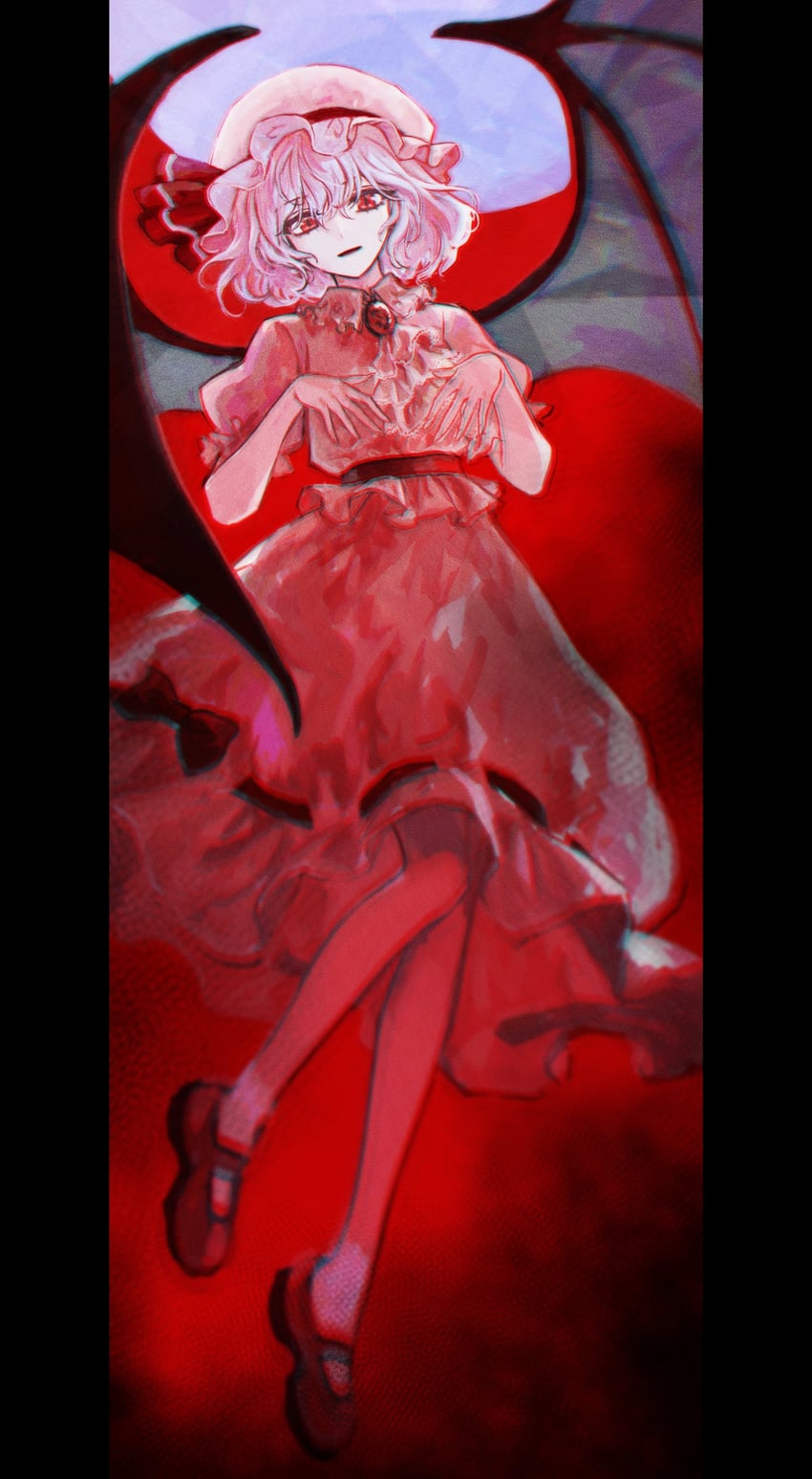 remilia scarlet (touhou and 1 more) drawn by yuggug