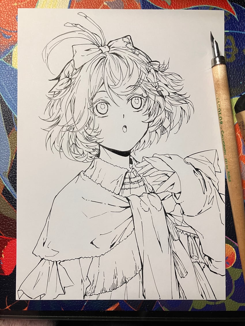 flutterpage (reverse:1999) drawn by bai_wuya_bu_he_naicha_yo