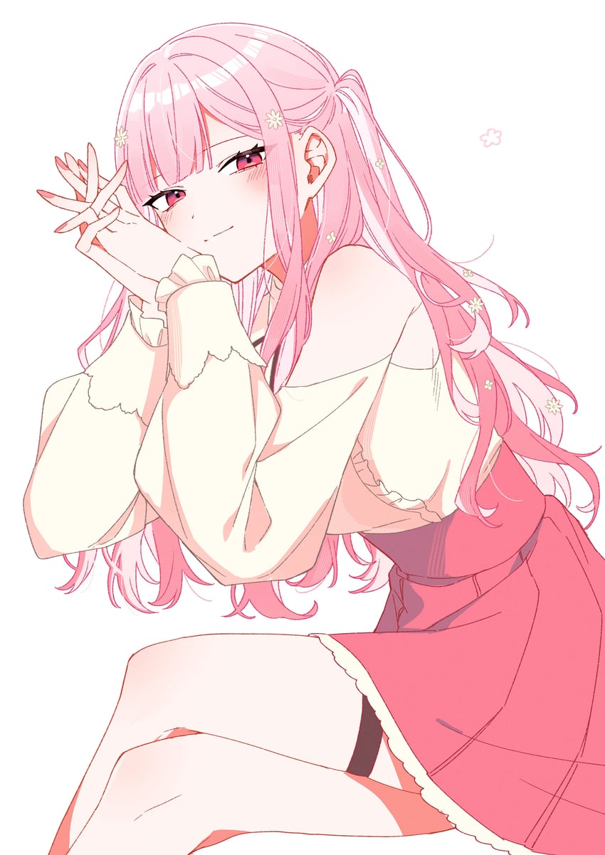 mori calliope (hololive and 1 more) drawn by aneco_(westsea1227)