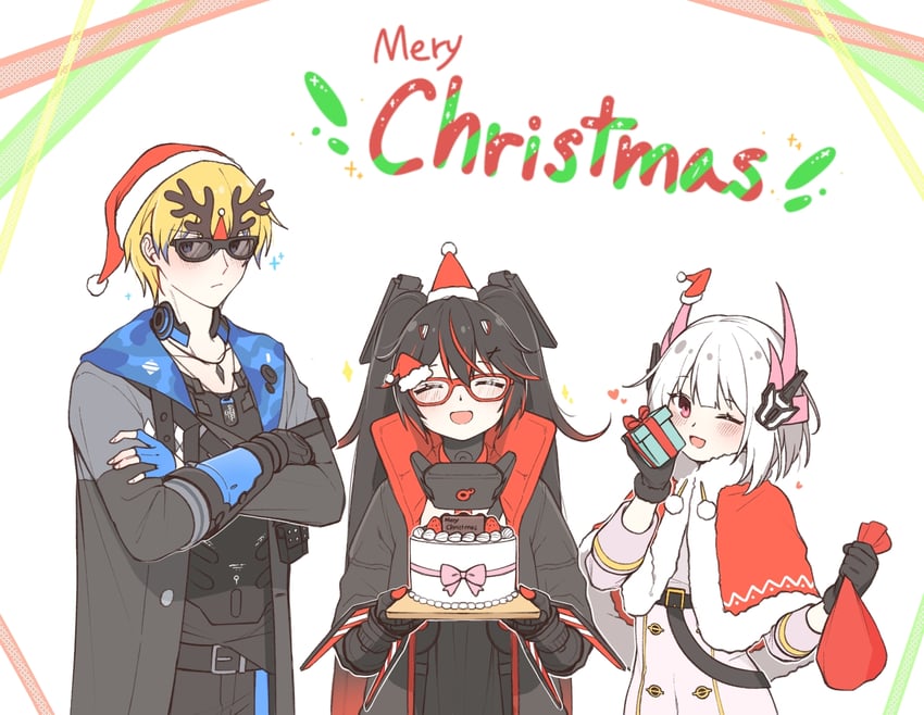 lucia, liv, lucia: plume, lee, liv: lux, and 1 more (punishing: gray raven) drawn by myam_(123ab456c)