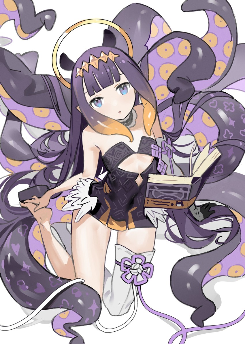 ninomae ina'nis and ao-chan (hololive and 1 more) drawn by akaneu