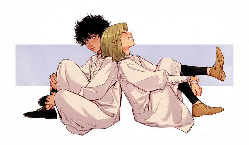 coco and agott (tongari boushi no atelier) drawn by lesly_oh