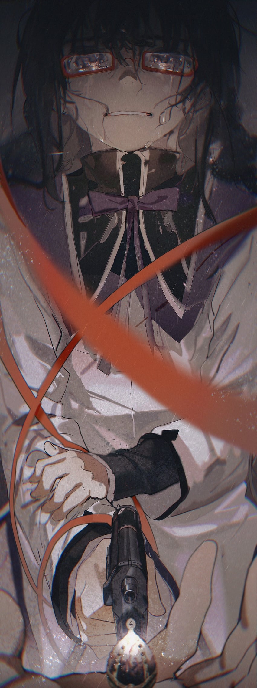 akemi homura (mahou shoujo madoka magica) drawn by riko-m