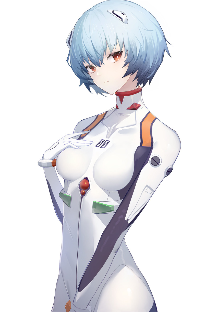 ayanami rei (neon genesis evangelion) drawn by er_san_si