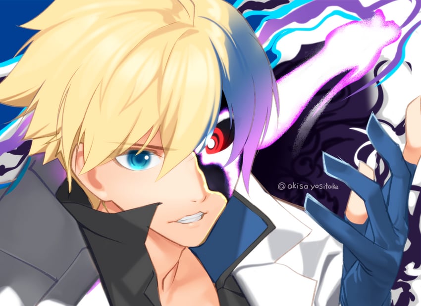ky kiske (guilty gear and 1 more) drawn by akisa_yositake