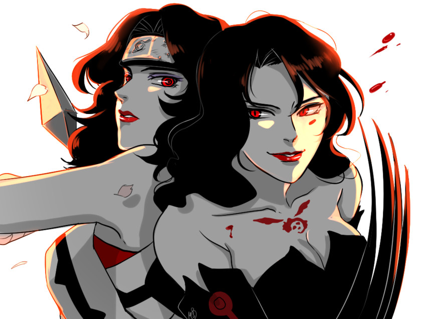 lust and yuuhi kurenai (naruto and 1 more) drawn by may_c