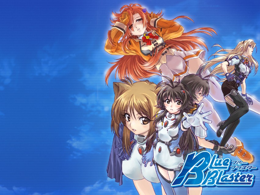mytyl fairthese, ashley philosoford, maki ardito, and elsass lothringen (blue blaster) drawn by uon_taraku