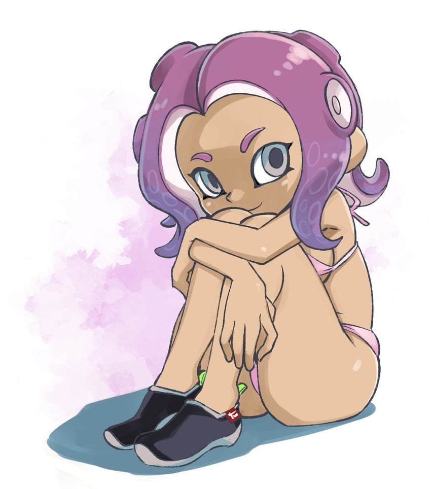 octoling player character and octoling girl (splatoon) drawn by muramasa_mikado