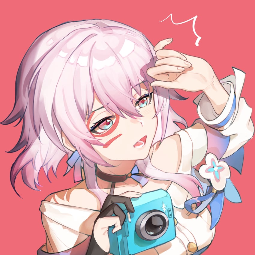 march 7th (honkai and 1 more) drawn by qxs