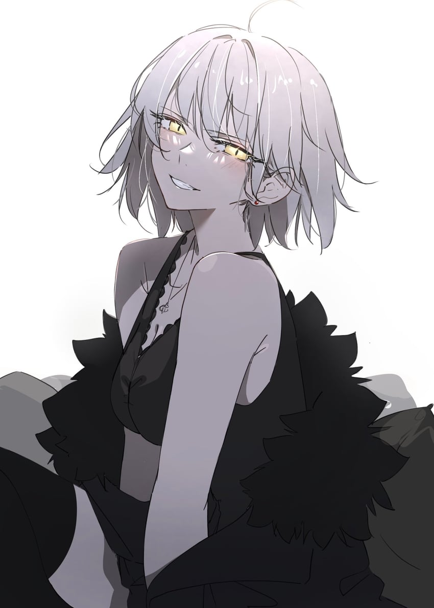 jeanne d'arc alter (fate and 1 more) drawn by ri_o_ne_su