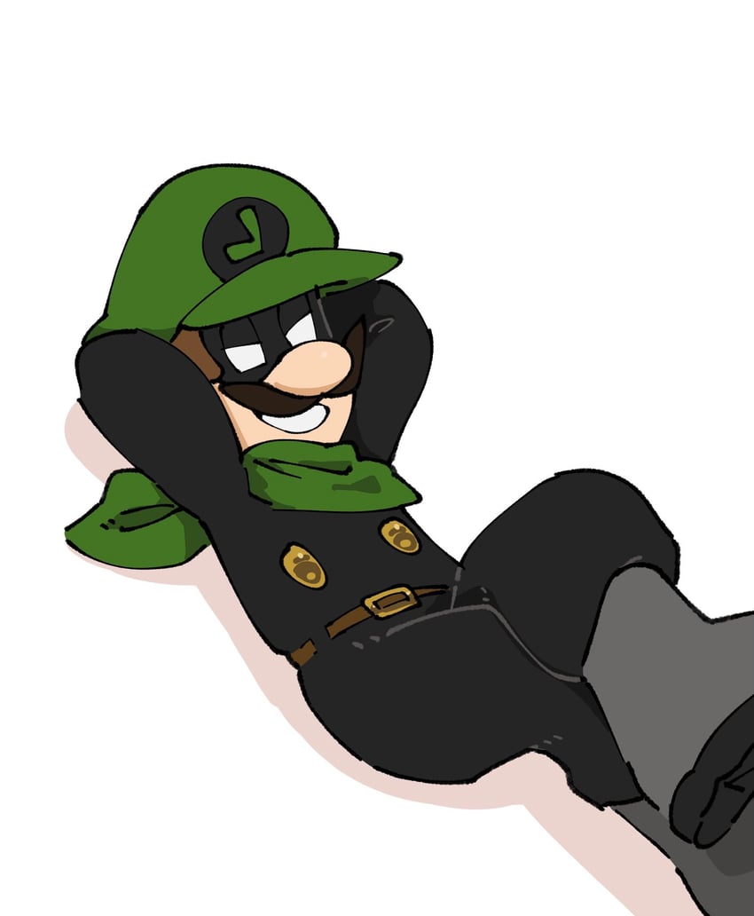 luigi and mr. l (mario and 2 more) drawn by mimimi_(mimimim9999)