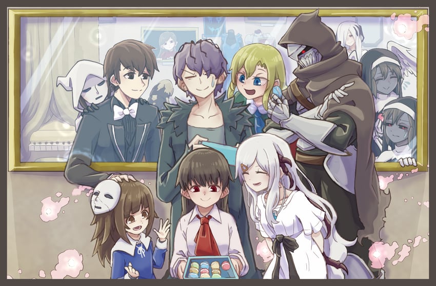 ib, mary, garry, lily, alice, and 2 more (ib and 2 more) drawn by riva_(wolfox610riva)