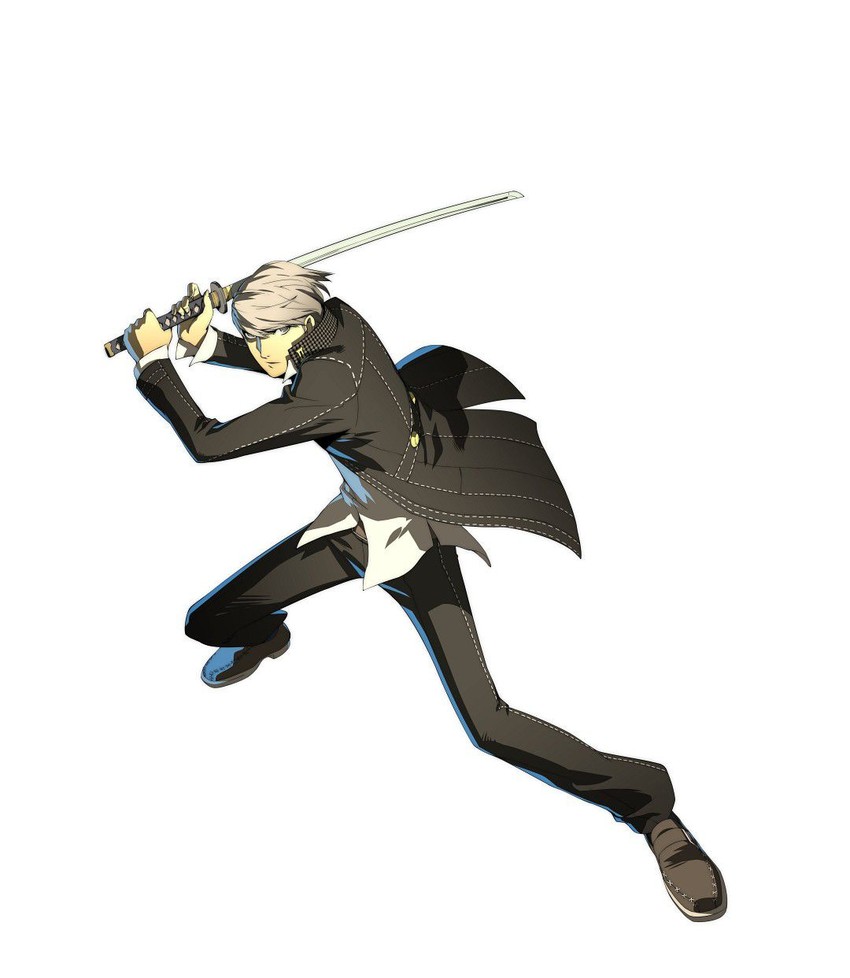 narukami yu (persona and 2 more) drawn by soejima_shigenori